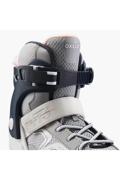 DECATHLON Çocuk Paten - Siyah / Gri - Fıt3 - 7