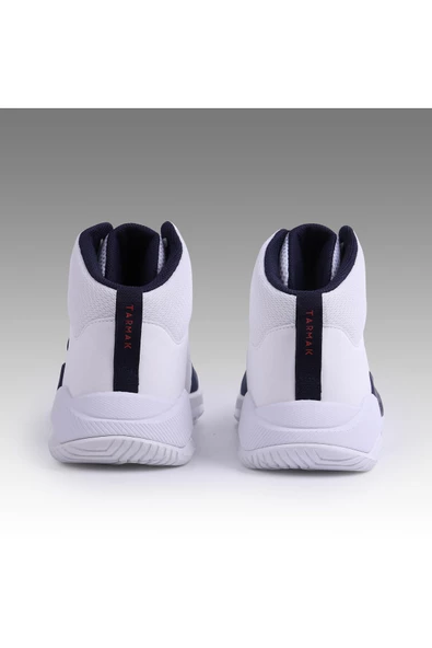 DECATHLON Yetişkin Basketbol Ayakkabısı - Beyaz / Lacivert - Protect 120 - 4