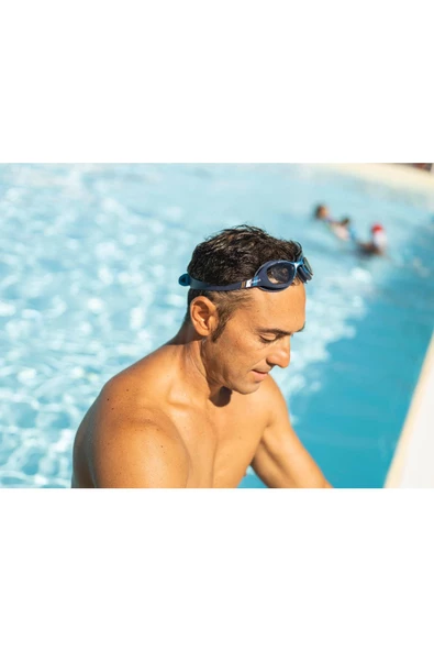 DECATHLON Nabaiji Yüzücü Gözlüğü-buğu Yapmaz-deniz Havuz Gözlüğü L Boy - Mavi / Lacivert / Kırmızı - 100 Xbase - 6