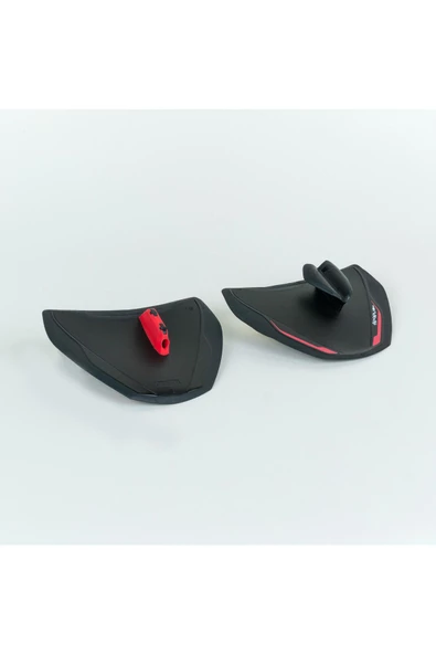 DECATHLON Finger Paddle El Paleti - Siyah/Kırmızı - 900 - 7