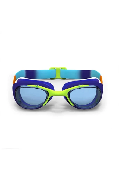 DECATHLON Yüzücü Gözlüğü - S Boy - Turuncu / Mavi - 100 Xbase Dye - 3