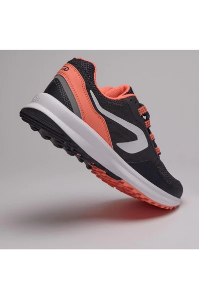 DECATHLON Kadın Gri Turuncu Spor Ayakkabı / Koşu - Run Actıve - 3