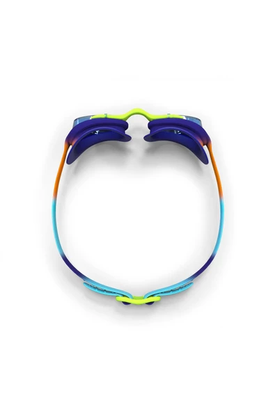 DECATHLON Yüzücü Gözlüğü - S Boy - Turuncu / Mavi - 100 Xbase Dye - 4