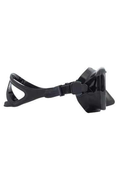 DECATHLON Subea Dalış Maskesi - Siyah / Gri - 500 Dual - 7
