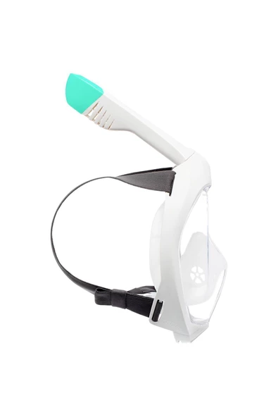 Decathlon Subea Yetişkin Su Altı Keşif Maskesi - Gri - Easybreath 500 - 6