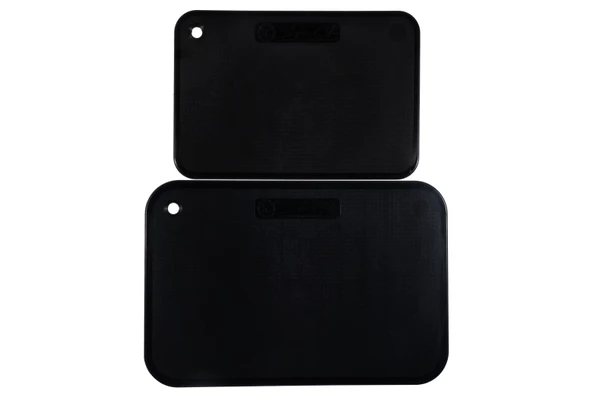 Solingen 2'li Flexy Polietülen Kesme Tahtası Siyah