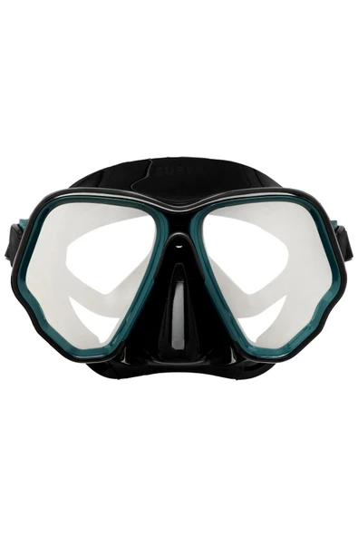 DECATHLON Subea Dalış Maskesi - Siyah / Gri / Aynalı - 500 Dual - 7
