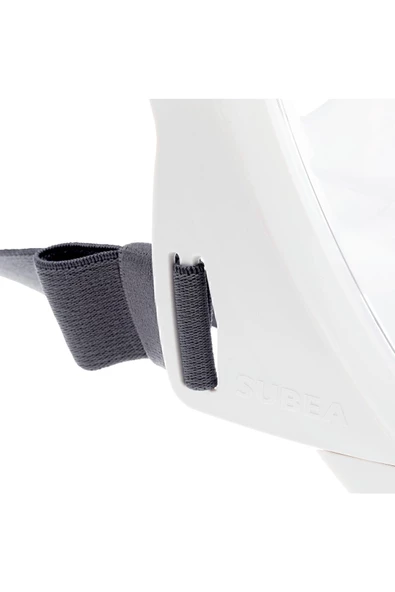 Decathlon Subea Yetişkin Su Altı Keşif Maskesi - Gri - Easybreath 500 - 3