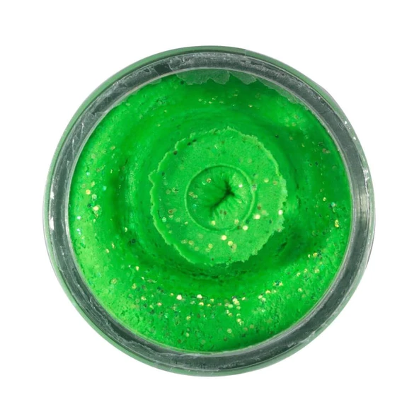 Powerbait Natural Glitter Trout Bait Garlic Alabalık Hamuru  Fluorescent Orange - Resim 3