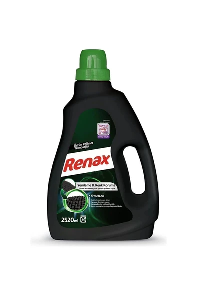 RENAX Sıvı Çamaşır Deterjanı Siyahlar 2520 ml