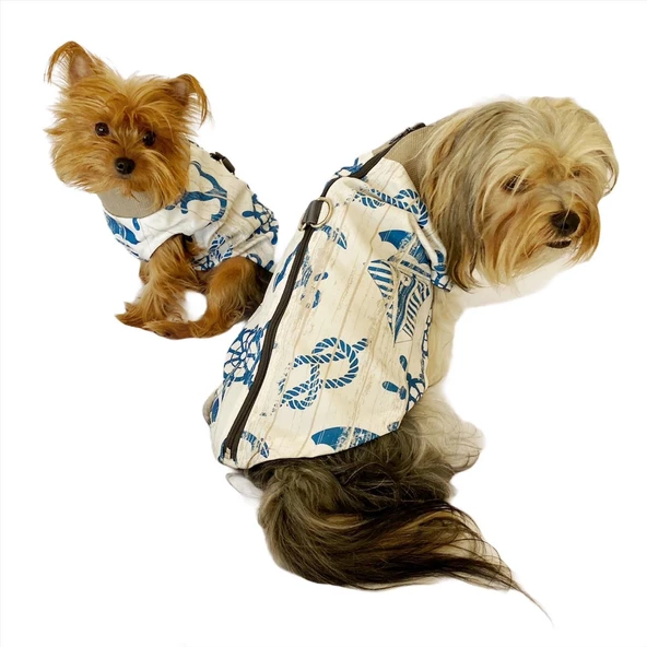 Blue Nautica Su itici Yağmurluk Köpek Yağmurluğu ürün görseli