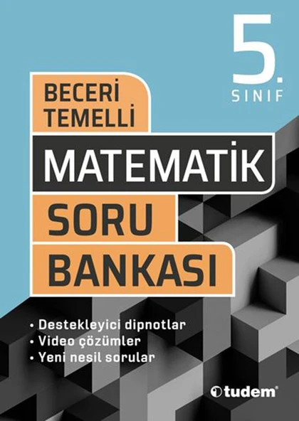 Tudem 5.Sınıf Matematik Beceri Temelli Soru Bankası