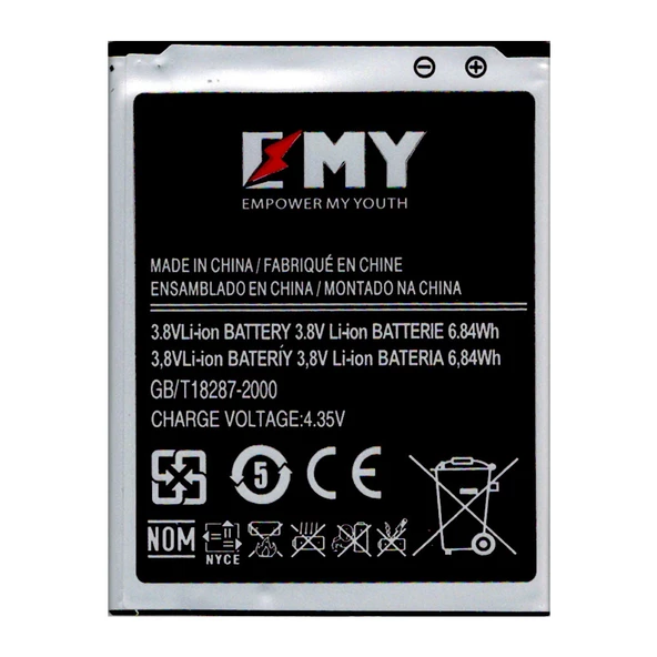Samsung Galaxy Core Plus G350 / Core I8262 I8260 Uyumlu EMY Batarya - Resim 2