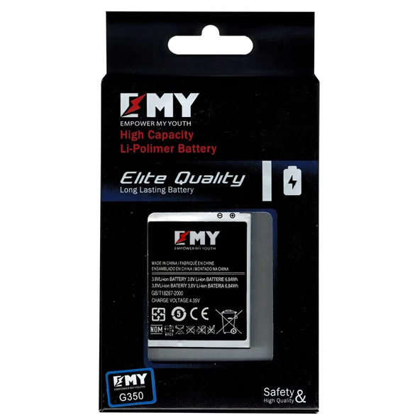 Samsung Galaxy Core Plus G350 / Core I8262 I8260 Uyumlu EMY Batarya - Resim 3