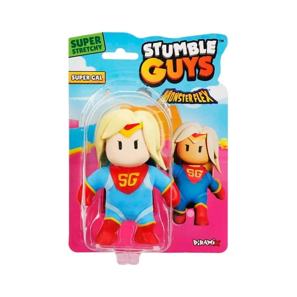 61196 Strech Monsterflex Süper Esnek S Stumble Guys 5 cm -1 adet stokta olan gönderilir - 3