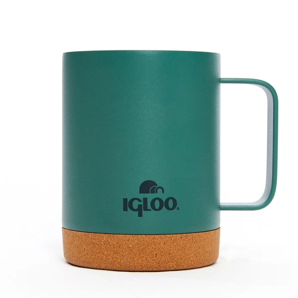 Igloo Cork Mug 350ml-YEŞİL - 2