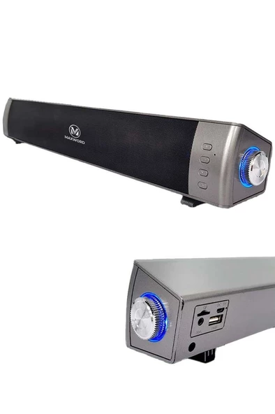 Maxword SLC-40USB-BT Şarjlı Soundbar 40 Watt Bluetooth USB Şarjlı (46x7x6 cm)