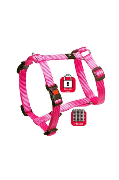 Karlie Kilitli Göğüs Tasma XL 90-120CM Pembe