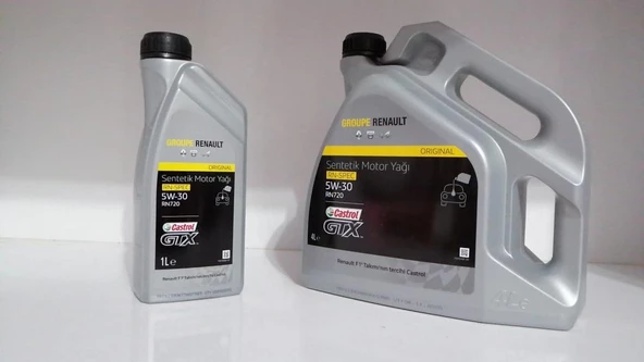 CASTROL GTX 5W-30 5LT MOTOR YAĞI RENAULT