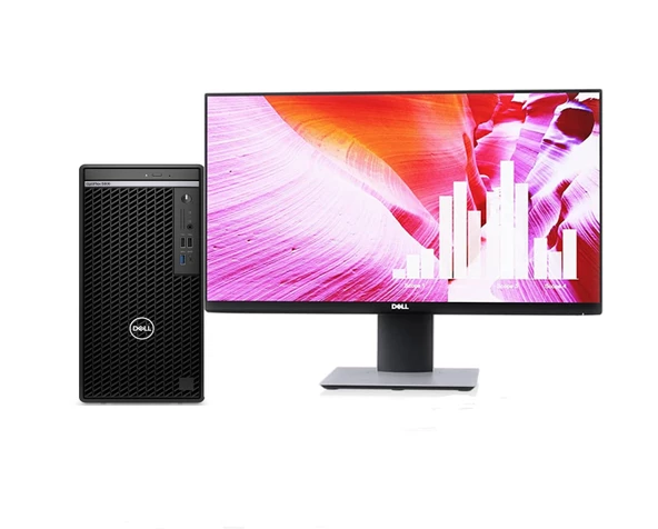 Dell Optiplex  5000MT Intel I7 12700  128GB 512GB SSD 23.8" WİNDOWS11PRO Masaüstü Bilgisayar N009O5000MTM022