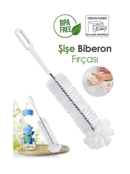 Baysa TP152 Titiz Biberon Temizleme Fırçası - Resim 3