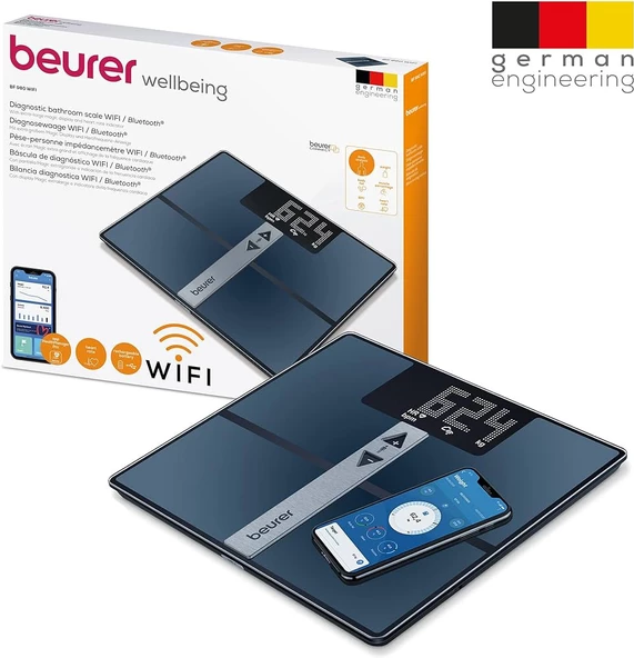 Beurer BF 980 Wi-Fi Teşhis Tartısı - 2