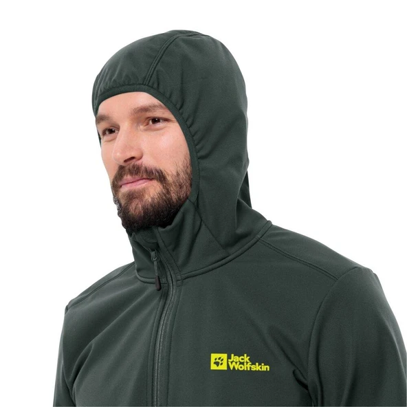 Jack Wolfskin 1307471-T0138 Bornberg M Erkek Softshell Ceket - 4