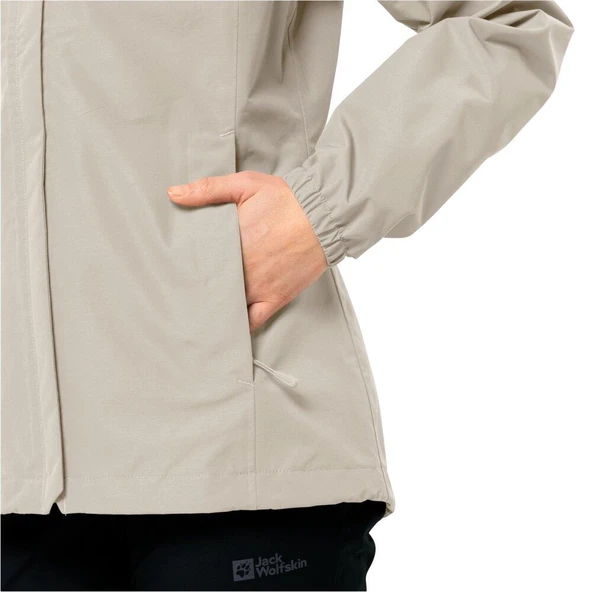 Jack Wolfskin 1111202-A0029 Stormy Point 2L Jkt M Kadın Outdoor Mont - 3