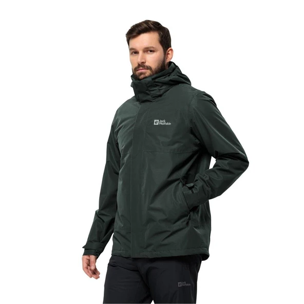 Jack Wolfskin 1116251-4161 Luntal 3IN1 Jkt M Erkek Outdoor Mont - 7