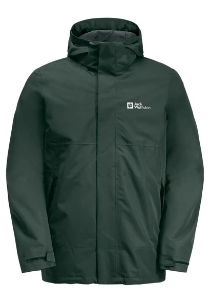 Jack Wolfskin 1116251-4161 Luntal 3IN1 Jkt M Erkek Outdoor Mont - 4