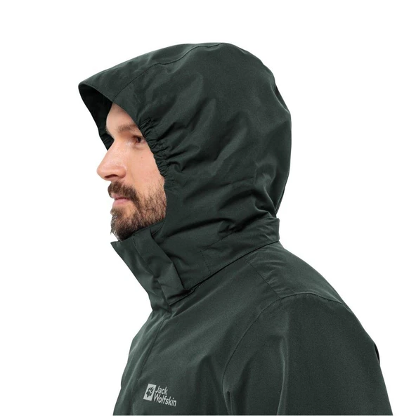Jack Wolfskin 1116251-4161 Luntal 3IN1 Jkt M Erkek Outdoor Mont - 9
