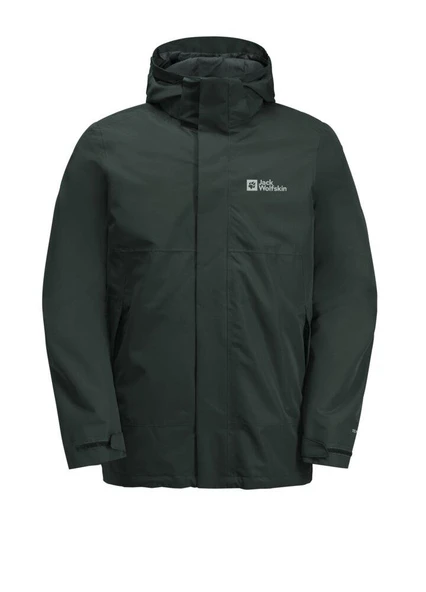 Jack Wolfskin 1116251-4161 Luntal 3IN1 Jkt M Erkek Outdoor Mont - 8