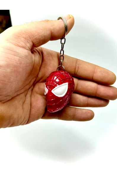 Limon 3D Desing Spiderman Figür Anahtarlık Çanta Ve Cüzdan Süsü Hediyelik