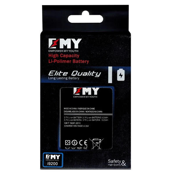 Samsung Galaxy Mega i9200 Uyumlu EMY Batarya B700BC - Resim 3