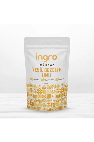 Ingro Glutensiz Yeşil Bezelye Unu 1000 G