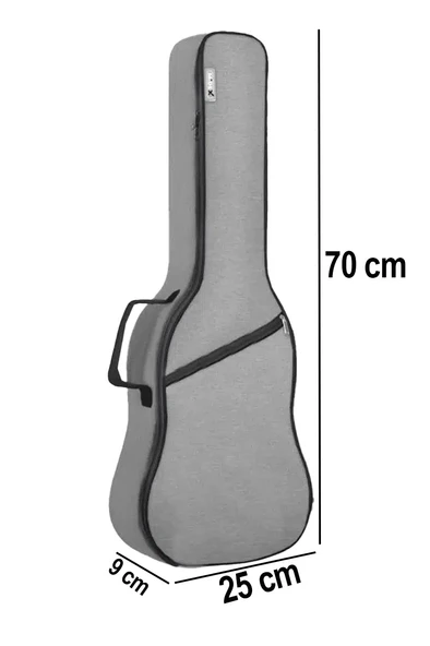 Midex Cs-26 Tenör Ukulele Çantası Gigbag Soft Case Kılıf (10 Pena ve Takım Tel Hediye) - Resim 2
