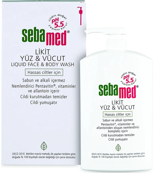 Sebamed Yüz ve Vücut Temizleyici Likit 1000ML (6 Lı Set) - 2