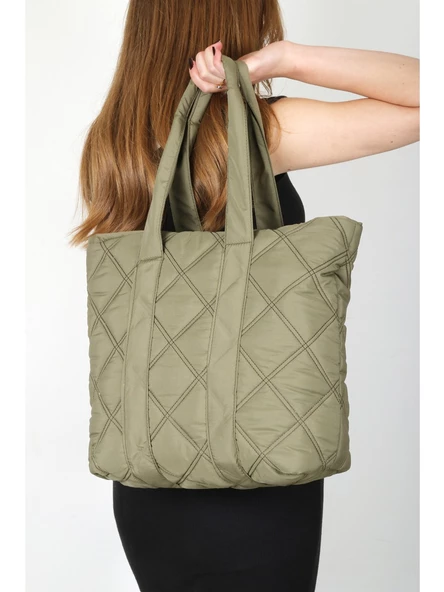 Monalisa Home Patlı Kadın Shopper Omuz Çantası - Resim 2