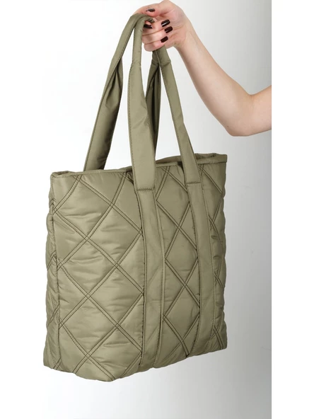 Monalisa Home Patlı Kadın Shopper Omuz Çantası - Resim 4