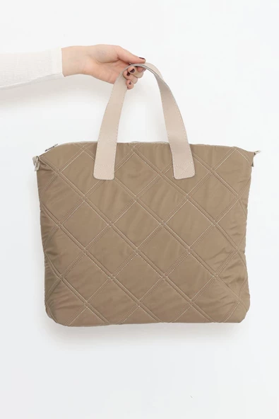 Monalisa Home Patlı Kadın Shopper Omuz Çantası - Resim 2