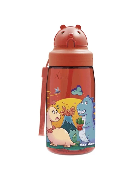 Laken OBY Kapaklı TRITAN Şişe 0,45L- DINOS LOVE LKOBYDL