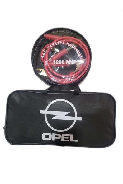 Adıfeks Trafik Seti Opel Araca Özel Çantalı Lüx Trafik Seti Tüvtürk Uyumlu Akü Takviye Kablosu 1200 Amp