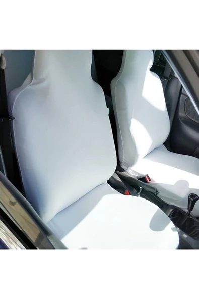 Aksr Dünyası Araç Servis Kılıfı Beyaz