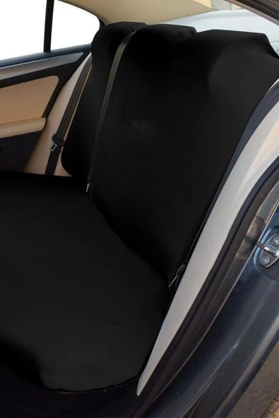 Adıfeks Citroen Uyumlu Oto Koltuk Kılıfı Siyah Servis Kılıfı Pratik Ön Arka Set - 2