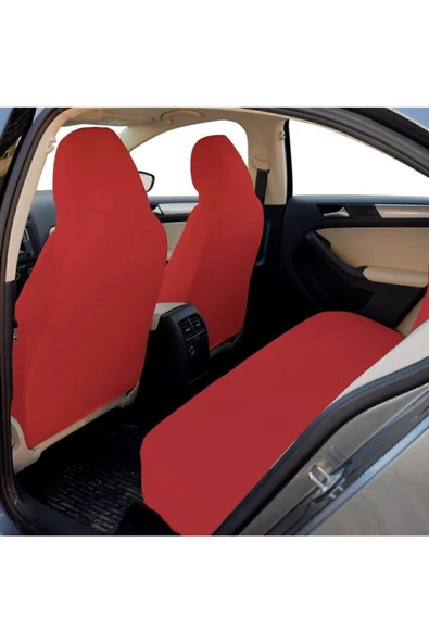 stokvender Komple Set Oto Servis Kılıfı Kırmızı Tek Renk - 2