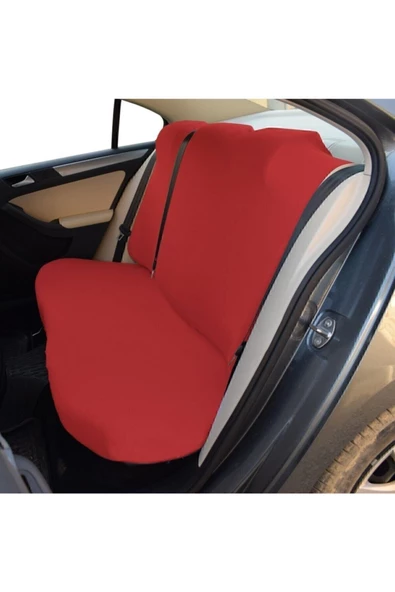 stokvender Komple Set Oto Servis Kılıfı Kırmızı Tek Renk - 3