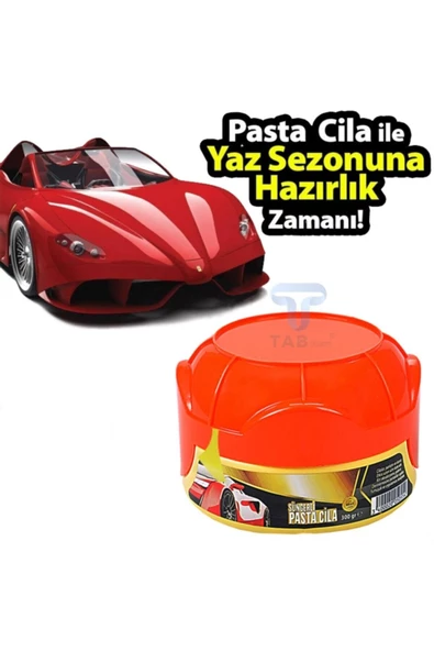 tab ticaret Pasta Cila 300gr Süngerli Carnauba