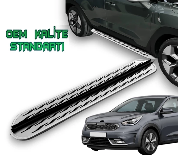 NİRO 2017 2018 2019 2020 2021 2022 2023 2024 2025 ARACA ÖZEL YAN BASAMAKLIK ürün görseli 1