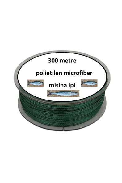 Misina 300m Polietilen Microfiber Ip Misina Yeşil