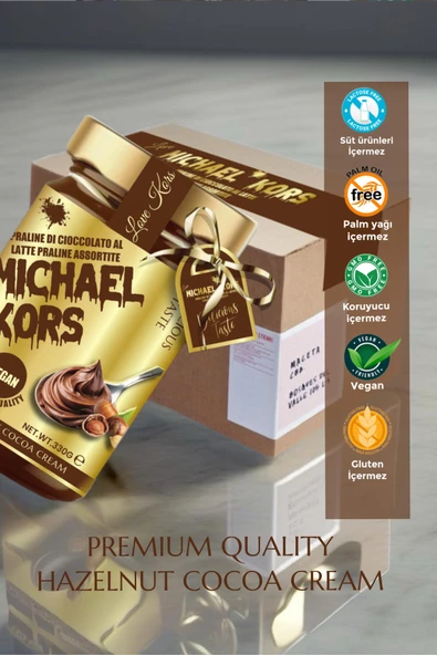 Love Michael Kors Praline Dı Cioccolato Al Latte Praline Assortite Kakaolu Fındık Kreması 330g x 2 - 4